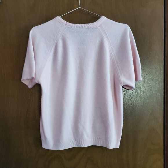 Designer Originals Pastel Pink Sweater Top - Picture 3 of 4